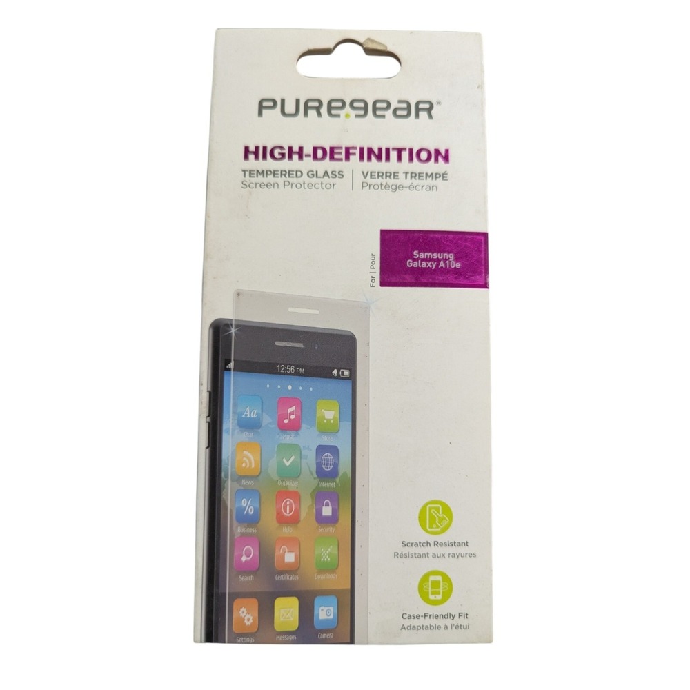 L1. PureGear High-Definition‎ Tempered Glass for Samsung Galaxy A10e - Clear